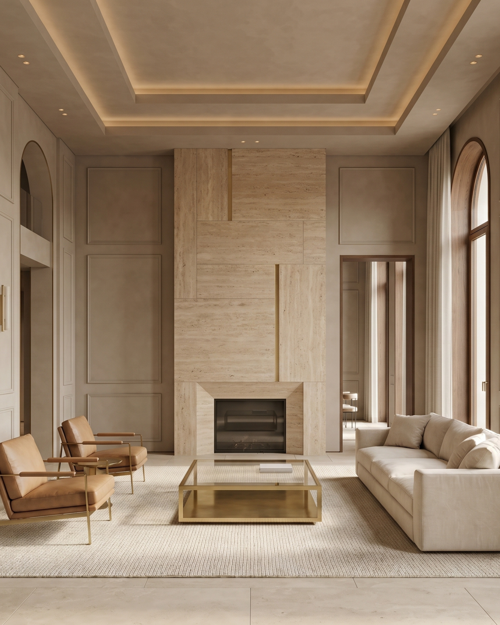 Finished interior by Anukura Architects
